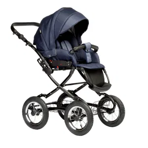 INDIGO Коляска BARBARA 2в1 Classic (Ba 01 (синий) INDIGO Коляска BARBARA 2в1 Classic (Ba 01 (синий)