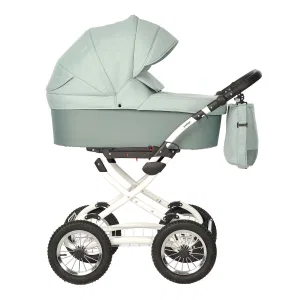 INDIGO Коляска BARBARA 2в1 Classic (Ba 02 (шалфей) INDIGO Коляска BARBARA 2в1 Classic (Ba 02 (шалфей)