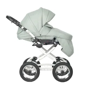 INDIGO Коляска BARBARA 2в1 Classic (Ba 02 (шалфей) INDIGO Коляска BARBARA 2в1 Classic (Ba 02 (шалфей)
