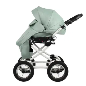 INDIGO Коляска BARBARA 2в1 Classic (Ba 02 (шалфей) INDIGO Коляска BARBARA 2в1 Classic (Ba 02 (шалфей)