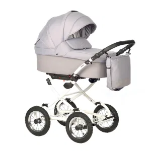 INDIGO Коляска BARBARA 2в1 Classic (Ba 04 (св.серый) INDIGO Коляска BARBARA 2в1 Classic (Ba 04 (св.серый)
