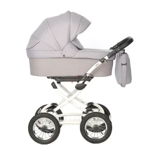 INDIGO Коляска BARBARA 2в1 Classic (Ba 04 (св.серый) INDIGO Коляска BARBARA 2в1 Classic (Ba 04 (св.серый)