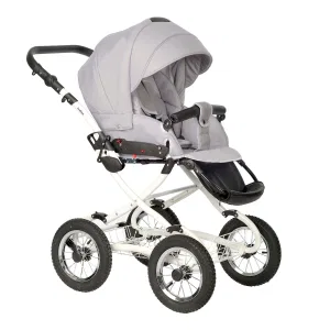 INDIGO Коляска BARBARA 2в1 Classic (Ba 04 (св.серый) INDIGO Коляска BARBARA 2в1 Classic (Ba 04 (св.серый)