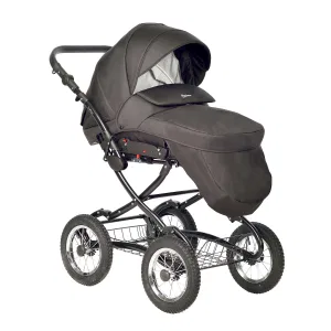 INDIGO Коляска BARBARA 2в1 Classic (Ba 05 (т.серый) INDIGO Коляска BARBARA 2в1 Classic (Ba 05 (т.серый)