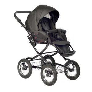 INDIGO Коляска BARBARA 2в1 Classic (Ba 05 (т.серый) INDIGO Коляска BARBARA 2в1 Classic (Ba 05 (т.серый)