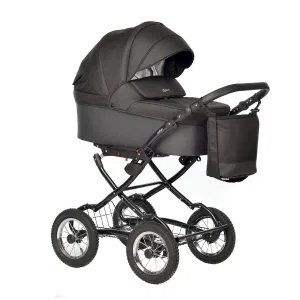INDIGO Коляска BARBARA 2в1 Classic (Ba 06 (черный) INDIGO Коляска BARBARA 2в1 Classic (Ba 06 (черный)