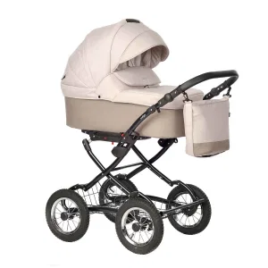 INDIGO Коляска BARBARA 2в1 Classic (Ba 08 (бежевый) INDIGO Коляска BARBARA 2в1 Classic (Ba 08 (бежевый)