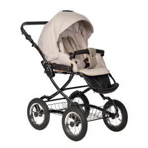 INDIGO Коляска BARBARA 2в1 Classic (Ba 08 (бежевый) INDIGO Коляска BARBARA 2в1 Classic (Ba 08 (бежевый)