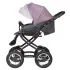 INDIGO Коляска CHARLOTTE Sity Classic 12 (Cs 03 (т.серый + фиолетовый) INDIGO Коляска CHARLOTTE Sity Classic 12 (Cs 03 (т.серый + фиолетовый)