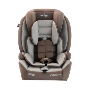 INDIGO Автокресло WINNER ISOFIX, YB706B, группа 1 + 2 + 3 (9-36 кг), (упак.2 шт.) (бежевый-коричневый ) INDIGO Автокресло WINNER ISOFIX, YB706B, группа 1 + 2 + 3 (9-36 кг), (упак.2 шт.) (бежевый-коричневый )