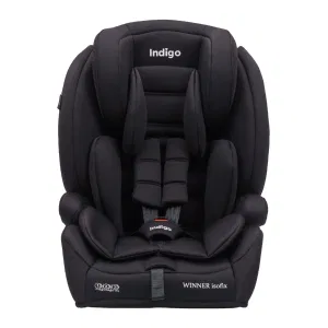 INDIGO Автокресло WINNER ISOFIX, YB706B, группа 1 + 2 + 3 (9-36 кг), (упак.2 шт.) (черный матовый) INDIGO Автокресло WINNER ISOFIX, YB706B, группа 1 + 2 + 3 (9-36 кг), (упак.2 шт.) (черный матовый)