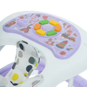 INDIGO Ходунки BUBBLE C 6 силиконовых колес, муз. (упак.7 шт.) (фиолетовый) INDIGO Ходунки BUBBLE C 6 силиконовых колес, муз. (упак.7 шт.) (фиолетовый)