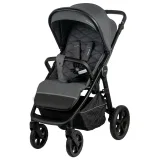 INDIGO Коляска CORSA (2кол.(20см)2кол.(29см)(упак.1шт.) (графит)