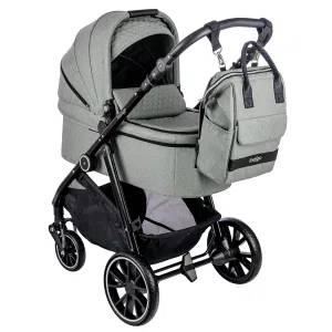 INDIGO Коляска MIRAGE 2в1 (оливковый) INDIGO Коляска MIRAGE 2в1 (оливковый)