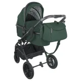 INDIGO Коляска CARRY 3в1 (зеленый)