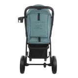 INDIGO Коляска EPICA XL (2кол.(20,3см)2кол.(29см)(упак.1шт.) (зеленый)