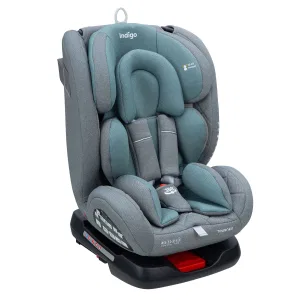 INDIGO Автокресло TOURNEO ISOFIX, группа 0 + 1 + 2 + 3 (0-36 кг), (упак.1 шт.) (серый-зеленый) INDIGO Автокресло TOURNEO ISOFIX, группа 0 + 1 + 2 + 3 (0-36 кг), (упак.1 шт.) (серый-зеленый)