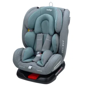INDIGO Автокресло TOURNEO ISOFIX, группа 0 + 1 + 2 + 3 (0-36 кг), (упак.1 шт.) (серый-зеленый) INDIGO Автокресло TOURNEO ISOFIX, группа 0 + 1 + 2 + 3 (0-36 кг), (упак.1 шт.) (серый-зеленый)