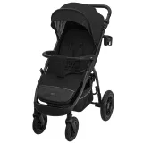 INDIGO Коляска EPICA XL AIR (2кол.(20,3см)2кол.(30,5см)(упак.1шт.) (черный)
