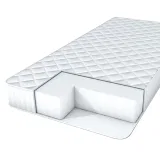 INDIGO Матрас Comfort Classic, микрофибра (119х59х12) (светлый)
