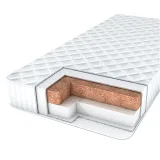 INDIGO Матрас Comfort Plus, микрофибра (119х59х12) (светлый)