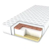 INDIGO Матрас Soft Plus, микрофибра (119х59х14) (светлый)