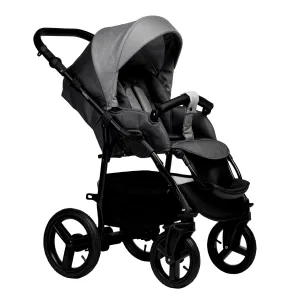 INDIGO Коляска IMPULSE 2в1 (Im 03 (т.серый + св.серый) INDIGO Коляска IMPULSE 2в1 (Im 03 (т.серый + св.серый)