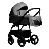 INDIGO Коляска IMPULSE 2в1 (Im 04 (т.серый + серый)