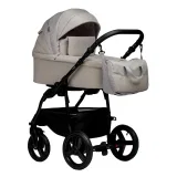 INDIGO Коляска IMPULSE ECO 2в1 (Ie 02 (бежевая кожа + бежевый)