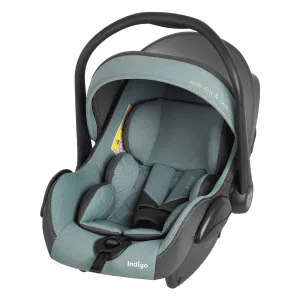 INDIGO Автокресло BONNY, группа 0 + (0-13 кг), (упак.6 шт.) (зеленый-серый) INDIGO Автокресло BONNY, группа 0 + (0-13 кг), (упак.6 шт.) (зеленый-серый)
