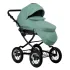 INDIGO Коляска BARBARA ECO Classic 2в1 (Be 01 (шалфей кожа) INDIGO Коляска BARBARA ECO Classic 2в1 (Be 01 (шалфей кожа)