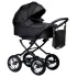 INDIGO Коляска BARBARA ECO Classic 2в1 (Be 03 (черная кожа) INDIGO Коляска BARBARA ECO Classic 2в1 (Be 03 (черная кожа)