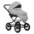 INDIGO Коляска BARBARA ECO Classic 2в1 (Be 04 (св.серая кожа) INDIGO Коляска BARBARA ECO Classic 2в1 (Be 04 (св.серая кожа)