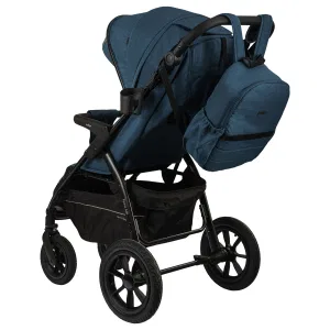 INDIGO Коляска EPICA XL AIR с сумкой (2кол.(20,3см)2кол.(30,5см)(упак.1шт.) (синий) INDIGO Коляска EPICA XL AIR с сумкой (2кол.(20,3см)2кол.(30,5см)(упак.1шт.) (синий)