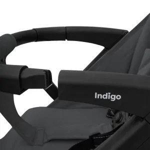 INDIGO Коляска EPICA XL AIR с сумкой (2кол.(20,3см)2кол.(30,5см)(упак.1шт.) (темно-серый) INDIGO Коляска EPICA XL AIR с сумкой (2кол.(20,3см)2кол.(30,5см)(упак.1шт.) (темно-серый)