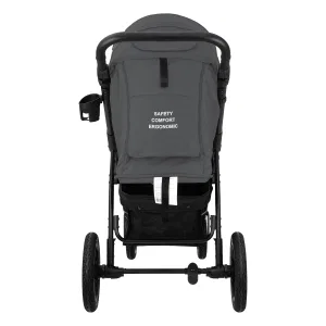 INDIGO Коляска EPICA XL AIR с сумкой (2кол.(20,3см)2кол.(30,5см)(упак.1шт.) (темно-серый) INDIGO Коляска EPICA XL AIR с сумкой (2кол.(20,3см)2кол.(30,5см)(упак.1шт.) (темно-серый)