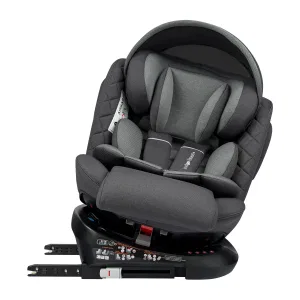 INDIGO Автокресло SMART + ISOFIX, капюшон, подножка, группа 0 + 1 + 2 + 3 (0-36 кг), (LBB) (упак.1 шт.) (серый) INDIGO Автокресло SMART + ISOFIX, капюшон, подножка, группа 0 + 1 + 2 + 3 (0-36 кг), (LBB) (упак.1 шт.) (серый)