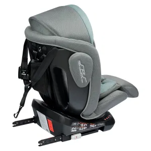 INDIGO Автокресло SMART + ISOFIX, капюшон, подножка, группа 0 + 1 + 2 + 3 (0-36 кг), (LBB) (упак.1 шт.) (серый-зеленый) INDIGO Автокресло SMART + ISOFIX, капюшон, подножка, группа 0 + 1 + 2 + 3 (0-36 кг), (LBB) (упак.1 шт.) (серый-зеленый)