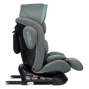 INDIGO Автокресло SMART + ISOFIX, капюшон, подножка, группа 0 + 1 + 2 + 3 (0-36 кг), (LBB) (упак.1 шт.) (серый-зеленый) INDIGO Автокресло SMART + ISOFIX, капюшон, подножка, группа 0 + 1 + 2 + 3 (0-36 кг), (LBB) (упак.1 шт.) (серый-зеленый)