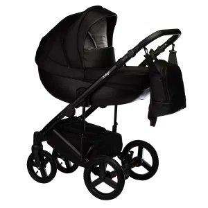 INDIGO Коляска TOUR ECO 3в1 (Te 06 (черная кожа) INDIGO Коляска TOUR ECO 3в1 (Te 06 (черная кожа)