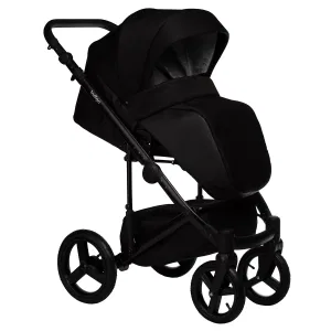 INDIGO Коляска TOUR ECO 3в1 (Te 07 (черная кожа + черный) INDIGO Коляска TOUR ECO 3в1 (Te 07 (черная кожа + черный)
