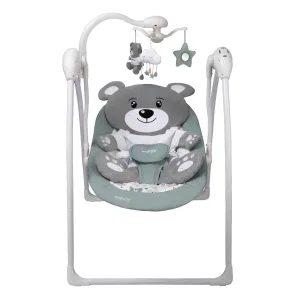 INDIGO Электронные качели TEDDY (0-9 кг), с адаптером, п/у, 12 мел., 5 скоростей, москитка (упак.2 шт.)(Ind (зеленый) INDIGO Электронные качели TEDDY (0-9 кг), с адаптером, п/у, 12 мел., 5 скоростей, москитка (упак.2 шт.)(Ind (зеленый)