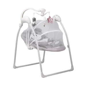 INDIGO Электронные качели TEDDY (0-9 кг), с адаптером, п/у, 12 мел., 5 скоростей, москитка (упак.2 шт.)(Ind (розовый) INDIGO Электронные качели TEDDY (0-9 кг), с адаптером, п/у, 12 мел., 5 скоростей, москитка (упак.2 шт.)(Ind (розовый)