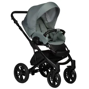 INDIGO Коляска MIO S 2в1 (07 (шалфей кожа + шалфей) INDIGO Коляска MIO S 2в1 (07 (шалфей кожа + шалфей)