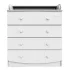 INDIGO Комод Classic 800/4 c откидным пеленальным столиком, МДФ, ЛДСП (белый-белый) INDIGO Комод Classic 800/4 c откидным пеленальным столиком, МДФ, ЛДСП (белый-белый)