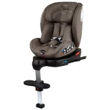 INDIGO Автокресло JET 8.0 ISOFIX, с упором, группа 0 + 1 + 2 + 3 (0-36 кг), (JOVOLA) (упак.1 шт.) (бежевый-коричневый)