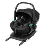 INDIGO Автокресло TECHNO ISOFIX I-SIZE, с базой, группа 0 + (40-87см), , (упак. 1 шт.) (черный)