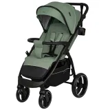 INDIGO Коляска EPICA XL2025 (2кол.(20,3см)2кол.(29см)(упак.1шт.) (зеленый)