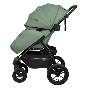 INDIGO Коляска EPICA XL AIR с сумкой2025 (2кол.(20,3см)2кол.(29см)(упак.1шт.) (зеленый) INDIGO Коляска EPICA XL AIR с сумкой2025 (2кол.(20,3см)2кол.(29см)(упак.1шт.) (зеленый)