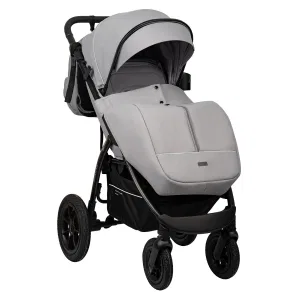 INDIGO Коляска EPICA XL AIR с сумкой2025 (2кол.(20,3см)2кол.(29см)(упак.1шт.) (св.серый) INDIGO Коляска EPICA XL AIR с сумкой2025 (2кол.(20,3см)2кол.(29см)(упак.1шт.) (св.серый)